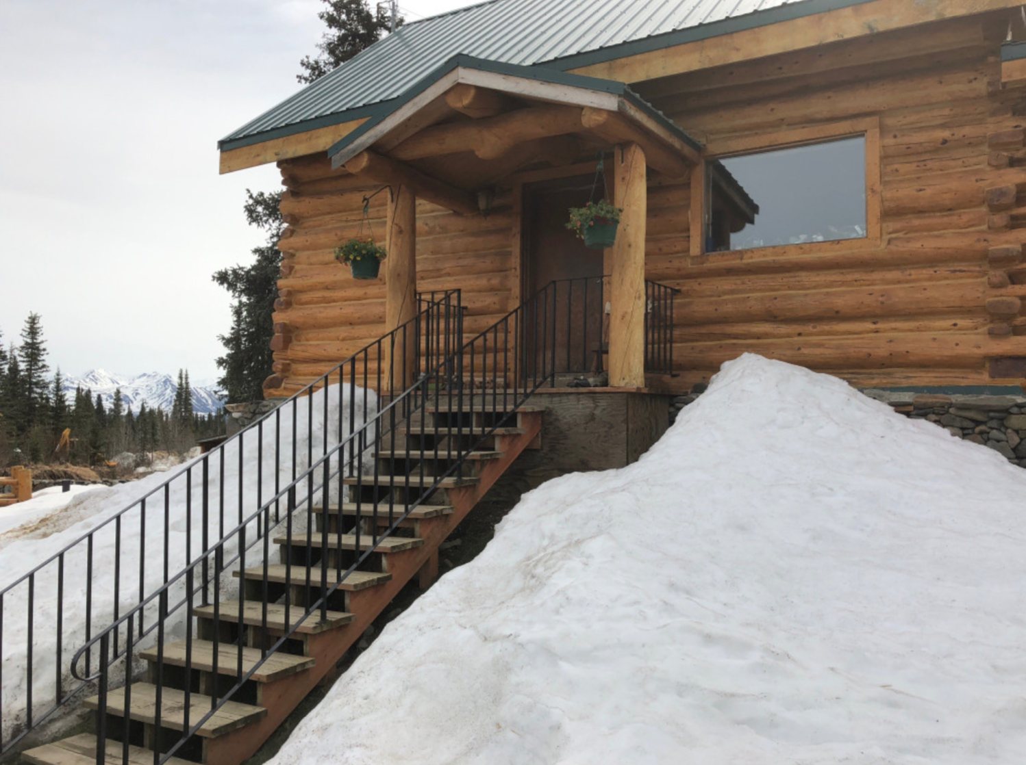 Finally the sun did come back and most of the snow piles are (nearly) gone.